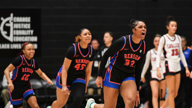 Benson Clackamas 6A Oregon girls basketball semifinal 2024 Taylor Balkom 40